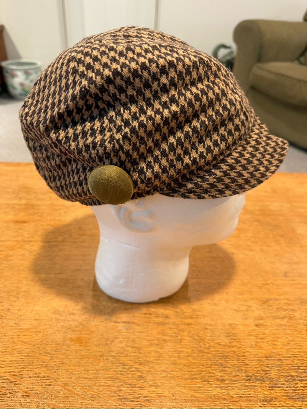 Squasht Handmade Double Sided Wool Ladies Cap/Hat